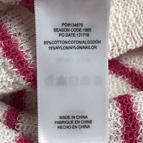 Splendid Pink Striped Sweater, NWT, medium - Picture 7 of 8